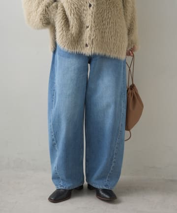 PUAL CE CIN(ピュアルセシン) コーンデニム3Dデニムパンツ