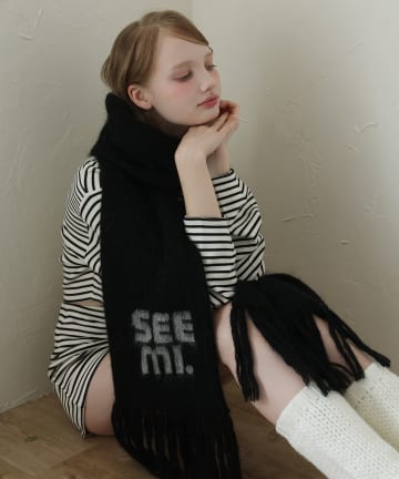 Seemi.by NICE CLAUP(シーミーバイナイスクラップ) 【Seemi.】マフラー