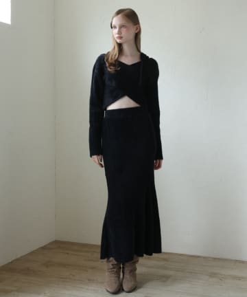 Seemi.by NICE CLAUP(シーミーバイナイスクラップ) 【Seemi.】ニットスカート