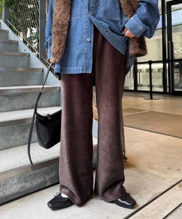 CIAOPANIC TYPY(チャオパニックティピー) 【willow】ストレッチコーデュロイパンツ