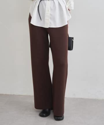 LOUNGEDRESS(ラウンジドレス) スウェットライクニットパンツ