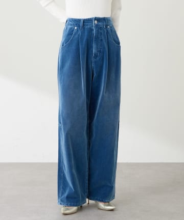 【セットアップ可】別珍デニムパンツ