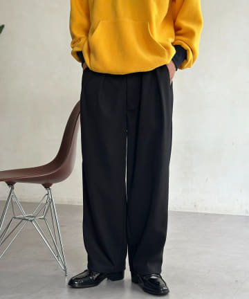 CPCM(シーピーシーエム) 裏起毛2タックスラックス