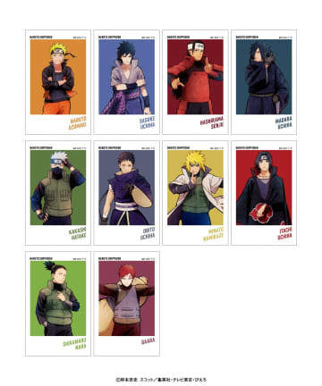 baseyard tokyo(ベースヤード トーキョー) 【NARUTO】トレーディング アートステッカー3枚セット
