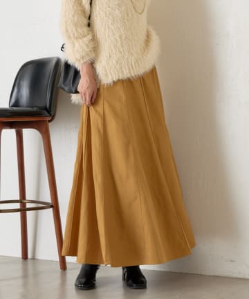 Jena　espace merveilleux(ジェナ　エスパスメルヴェイユ) ナイロンピンタックフレアスカート