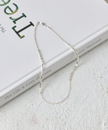 Jena　espace merveilleux(ジェナ　エスパスメルヴェイユ) ミックスクオーツネックレス