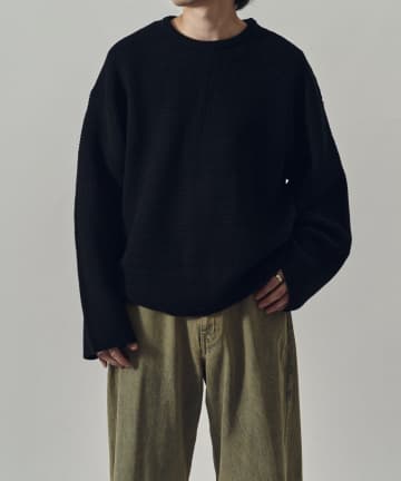Lui's(ルイス) ヘビーワッフルクルーネック