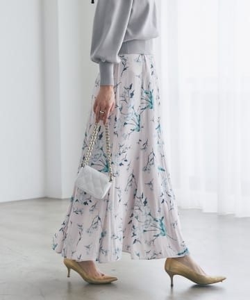 【お上品着映え・3サイズ展開あり】ミストガーデンマーメイドスカート