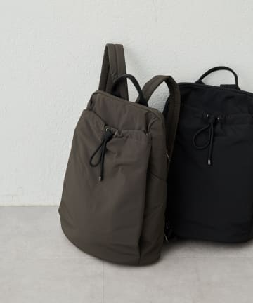 《撥水/A4サイズ対応》ドロストリュック