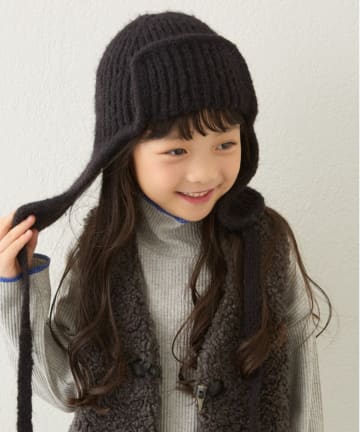 CIAOPANIC TYPY(チャオパニックティピー) 【KIDS】耳付き2WAYニット帽