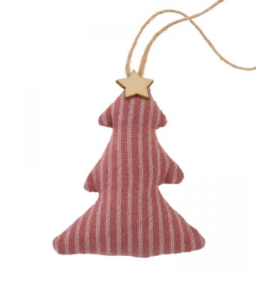 ミニストライプツリーオーナメント／クリスマス