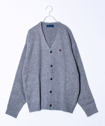 FREDY & GLOSTER(フレディ アンド グロスター) 【実績品番/UNISEX/別注柄あり】【BHPC】モヘヤタッチニットカーディガン