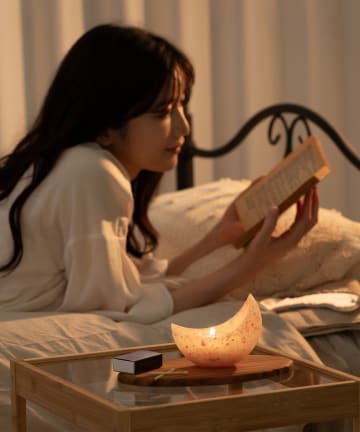 BIRTHDAY BAR(バースデイバー) アロマキャンドルホルダー　ツキ