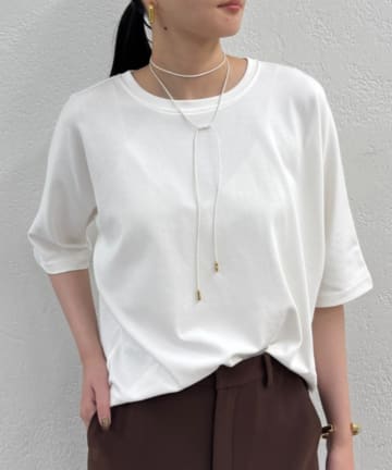 OUTLET(アウトレット) 【Loungedress】ドルマンカットソー