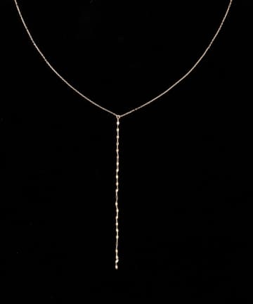 NOLLEY'S(ノーリーズ) 【grace grace/グラスグラス】10ＫY字ネックレス