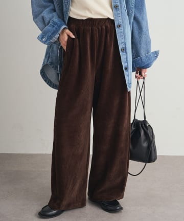 ストレッチコールイージーパンツ