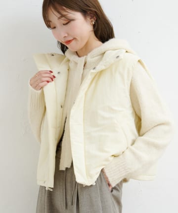 Kastane(カスタネ) 【4色展開】B ナイロン中綿ベスト