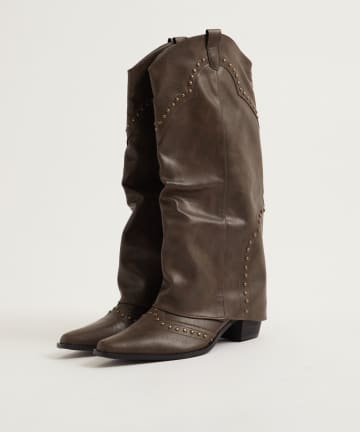 WHO’S WHO gallery(フーズフーギャラリー) スタッズロングブーツ