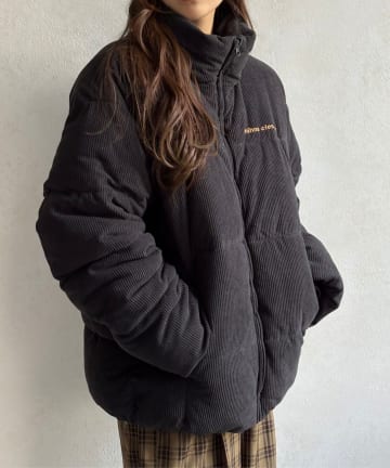 LOCUST(ローカスト) 【ユニセックス】コーデュロイ中綿ダウン