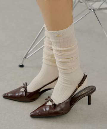 Chico(チコ) プレート付きルーズソックス