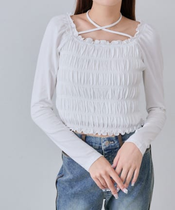 OLIVE des OLIVE(オリーブ デ オリーブ) シャーリングロンT