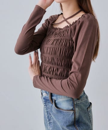 OLIVE des OLIVE(オリーブ デ オリーブ) シャーリングロンT