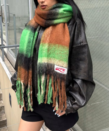 WHO’S WHO gallery(フーズフーギャラリー) SLOPPY ASSORTED MUFFLER