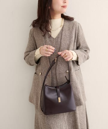 natural couture(ナチュラルクチュール) 【WEB限定】ノーカラージャケット