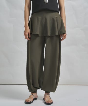 Whim Gazette(ウィム ガゼット) 【GEMINI】レイヤードニットパンツ