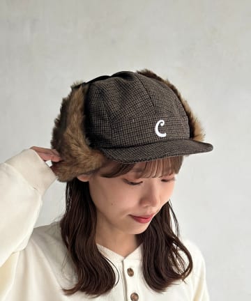CPCM(シーピーシーエム) ツバ付きフライトキャップ