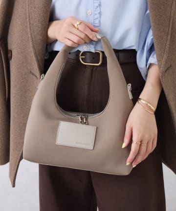 COLLAGE GALLARDAGALANTE(コラージュ ガリャルダガランテ) 【PAPILLONNER/パピヨネ】チャーム付きウェットワンショルダーバッグ