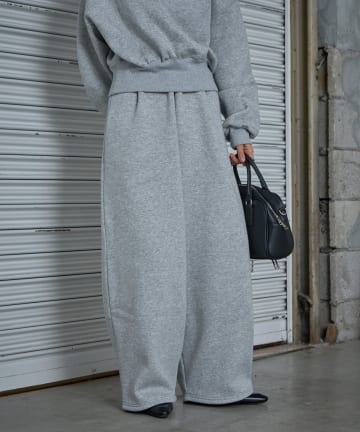 -goocy-(グーシー) 裏起毛タックパンツ