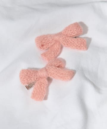 Lattice(ラティス) ニットリボンクリップセット(2P)