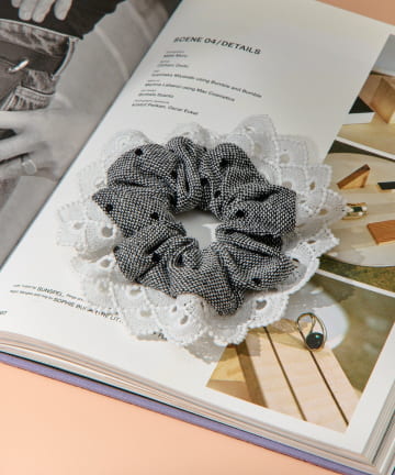 Lattice(ラティス) ハートレースシュシュ