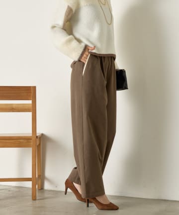 Jena　espace merveilleux(ジェナ　エスパスメルヴェイユ) ポケット配色イージーパンツ