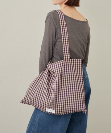 Omekashi(オメカシ) チェックトートBAG