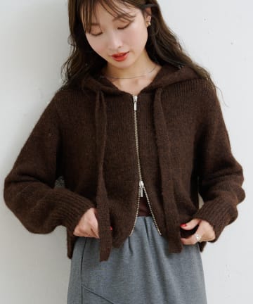 Kastane(カスタネ) B ブークレニットパーカー