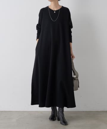 BEARDSLEY(ビアズリー) 裏毛フレアーワンピース