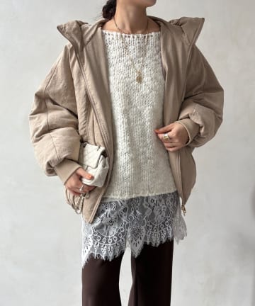 DOUDOU(ドゥドゥ) 【WEB限定】パフィードルマンコート