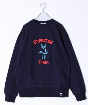 FREDY & GLOSTER(フレディ アンド グロスター) 【FREDYMAC】EXCERCISING TAMA 裏毛スウェット