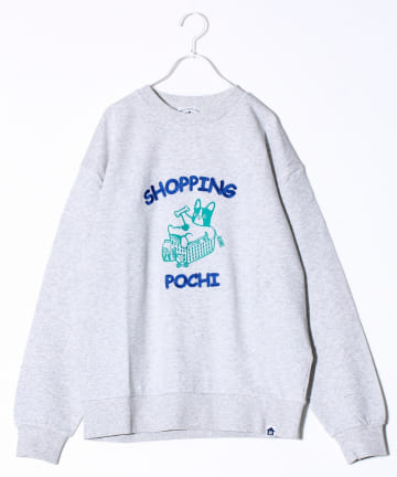 FREDY & GLOSTER(フレディ アンド グロスター) 【FREDYMAC】SHOPPING POCHI 裏毛スウェット