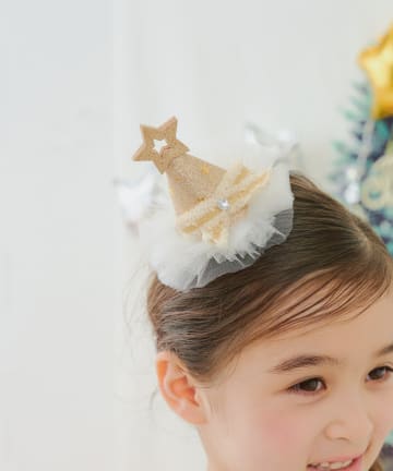 Lattice(ラティス) 【KIDS/クリスマス】クリスマス帽子クリップ