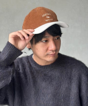 CPCM(シーピーシーエム) 【POLO CHAMPS】コーデュロイキャップ