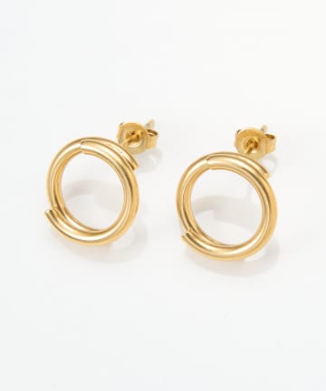 COLLAGE GALLARDAGALANTE(コラージュ ガリャルダガランテ) 【PAPILLONNER/パピヨネ】サークルリングピアス/セレモニー