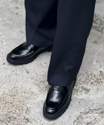 NOLLEY'S(ノーリーズ) ワッシャーエナメルタンクローファー
