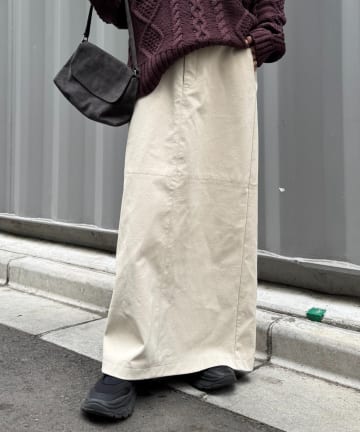 CIAOPANIC TYPY(チャオパニックティピー) レザーナロー切り替えスカート