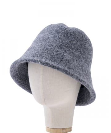 ウールブレンドバケットハット