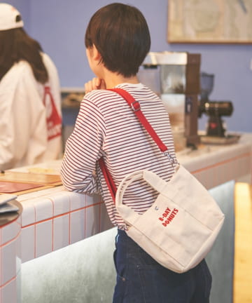 BIRTHDAY BAR(バースデイバー) B-DAY DONUTS　キャンバス2WAYミニトートバッグ