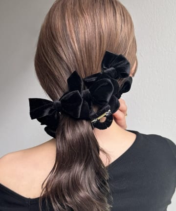 【keeco企画】ベロアリボンクリップ