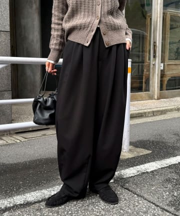 FREDY & GLOSTER(フレディ アンド グロスター) コクーンギャザーパンツ